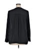 Vince Camuto 100% Polyester Black 3/4 Sleeve Blouse Size 1X - photo 2