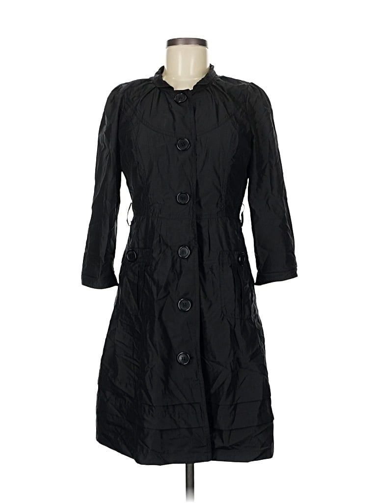 Pre-owned Romeo & Juliet Couture Trenchcoat In Black