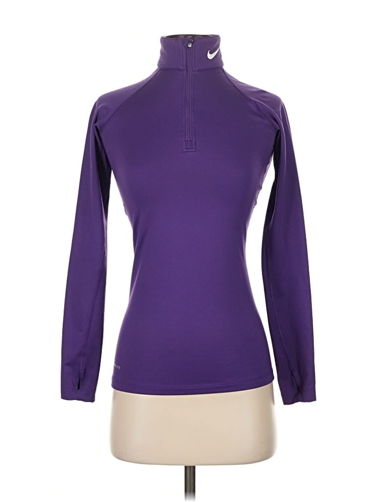 Pre-owned Nike Turtleneck Sweater In Purple