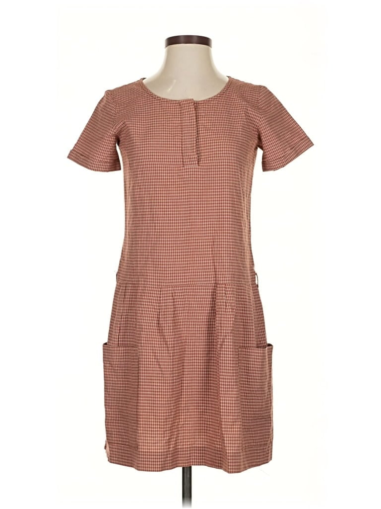 Pre-owned Apc Casual Dress In Brown