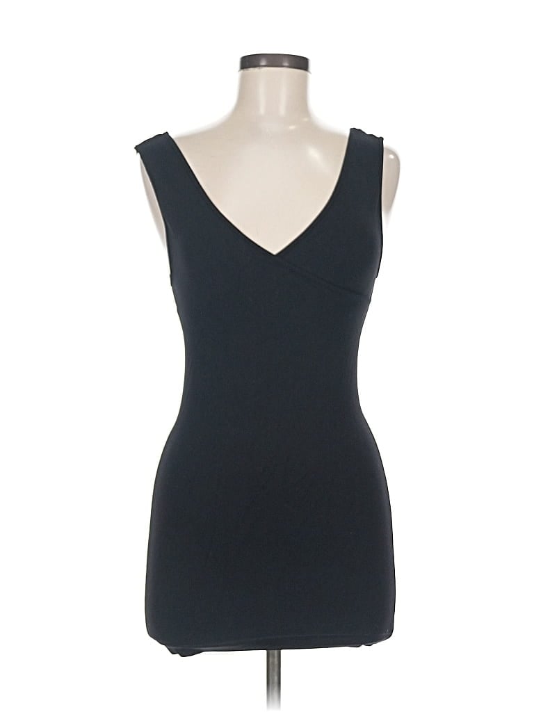 Pre-owned Assorted Brands Tank Top Black Strapless Neckline Tops