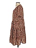 BTFBM 100% Polyester Animal Print Brown Casual Dress Size S - photo 5