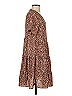 BTFBM 100% Polyester Animal Print Brown Casual Dress Size S - photo 4
