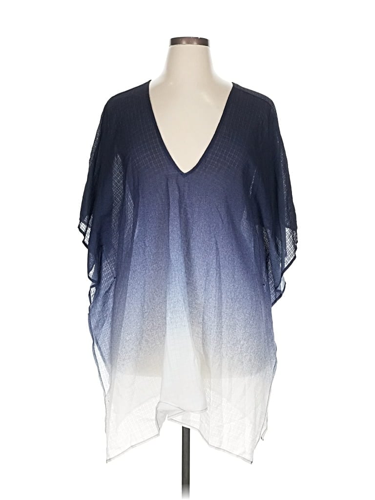 Pre-owned Xhilaration Swimsuit Cover Up In Blue