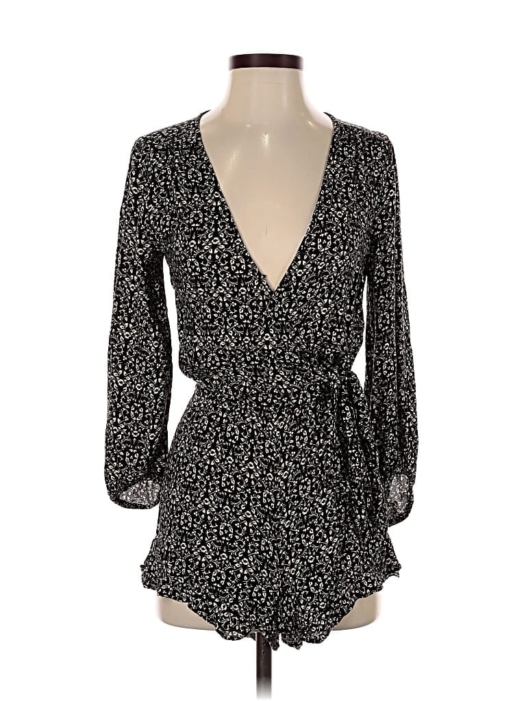 Pre-owned American Eagle Outfitters Romper In Black