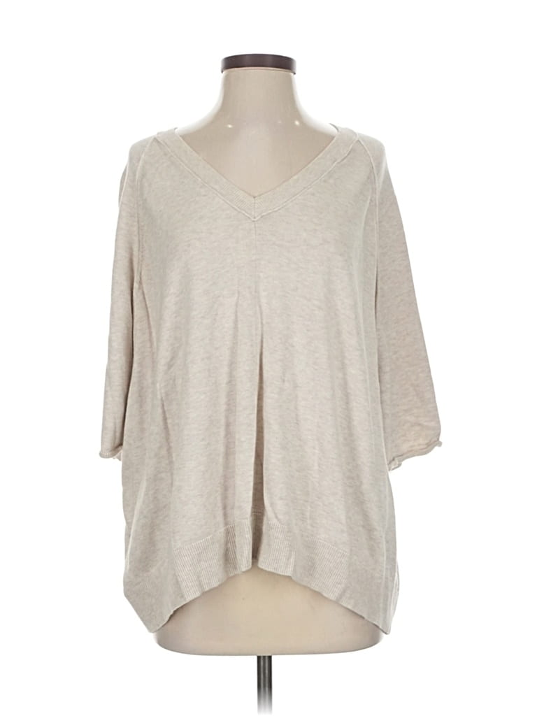 Pre-owned Caslon Pullover Sweater In Brown