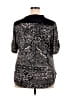 Perceptions Woman Black Short Sleeve Blouse Size 2X - photo 2