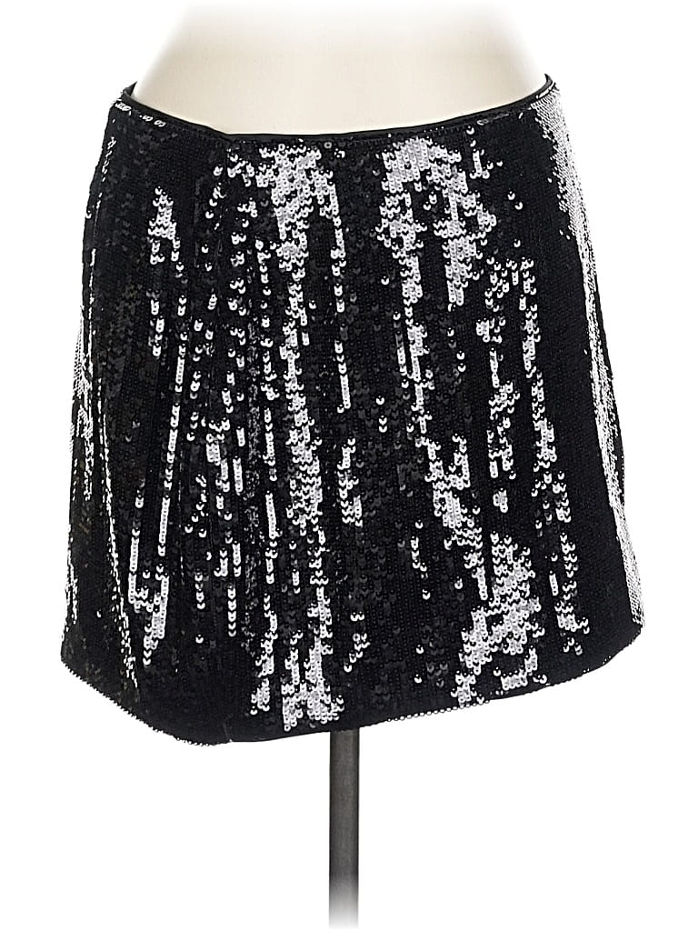 Pre-owned Theory Casual Skirt In Silver