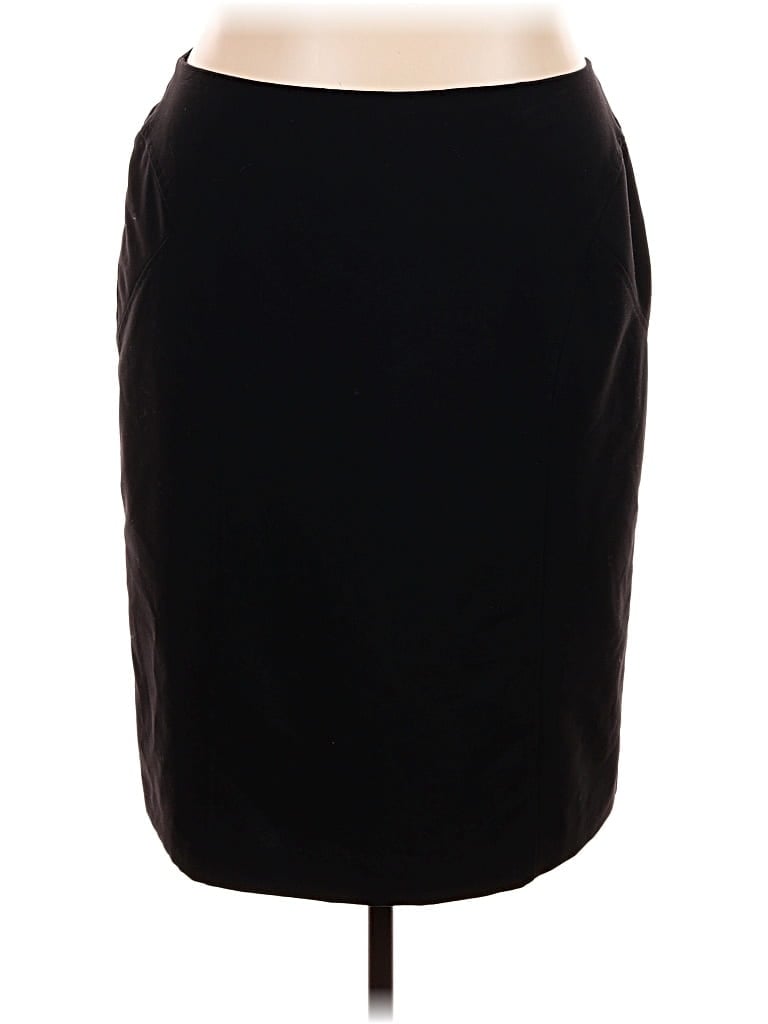 Pre-owned Worthington Formal Skirt In Black