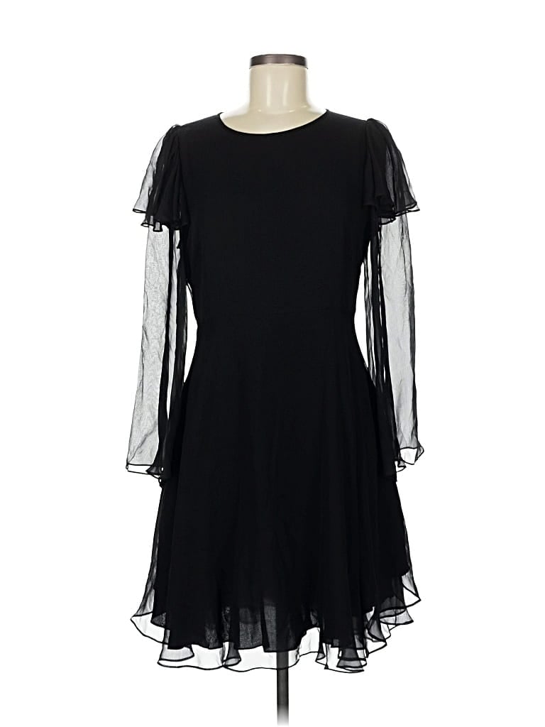 Pre-owned Rebecca Taylor Cocktail Dress In Black