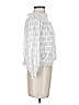MICHAEL Michael Kors 100% Polyester White 3/4 Sleeve Blouse Size S - photo 4