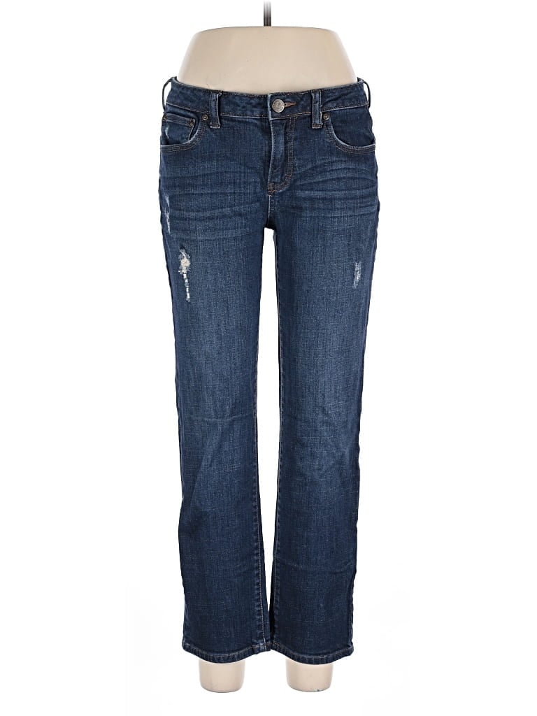 Pre-owned Jennifer Lopez Jeans In Blue