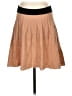 Marc by Marc Jacobs Solid Tan Wool Skirt Size S - photo 1