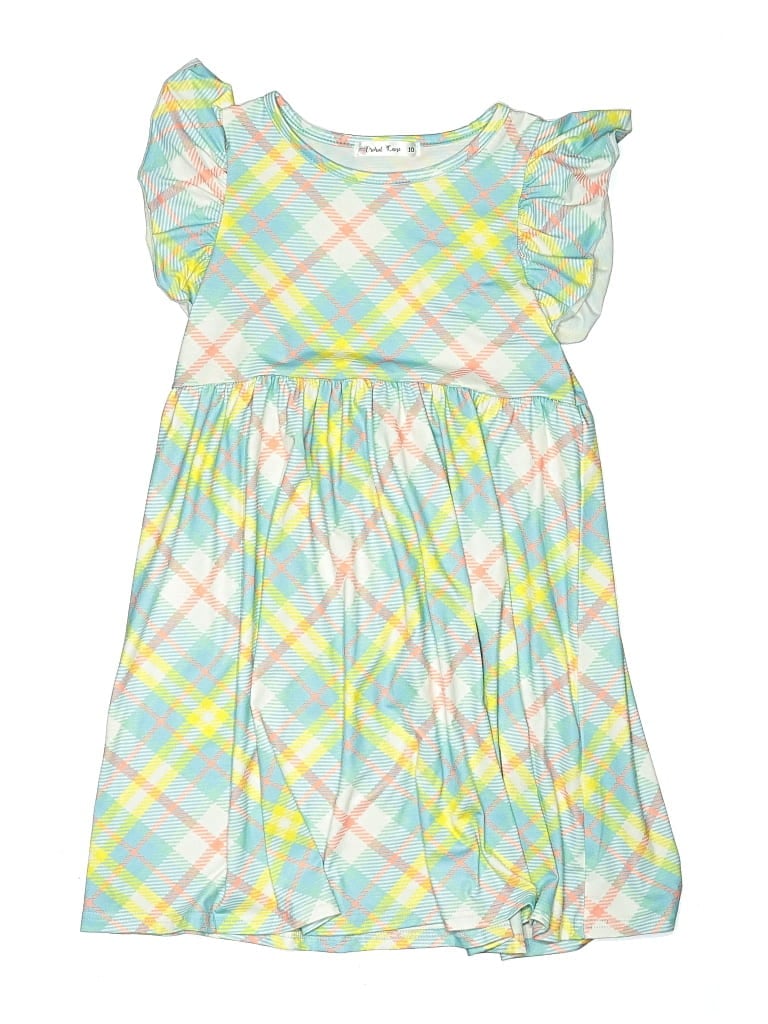 Pre-owned Assorted Brands Kids' Dress In Green