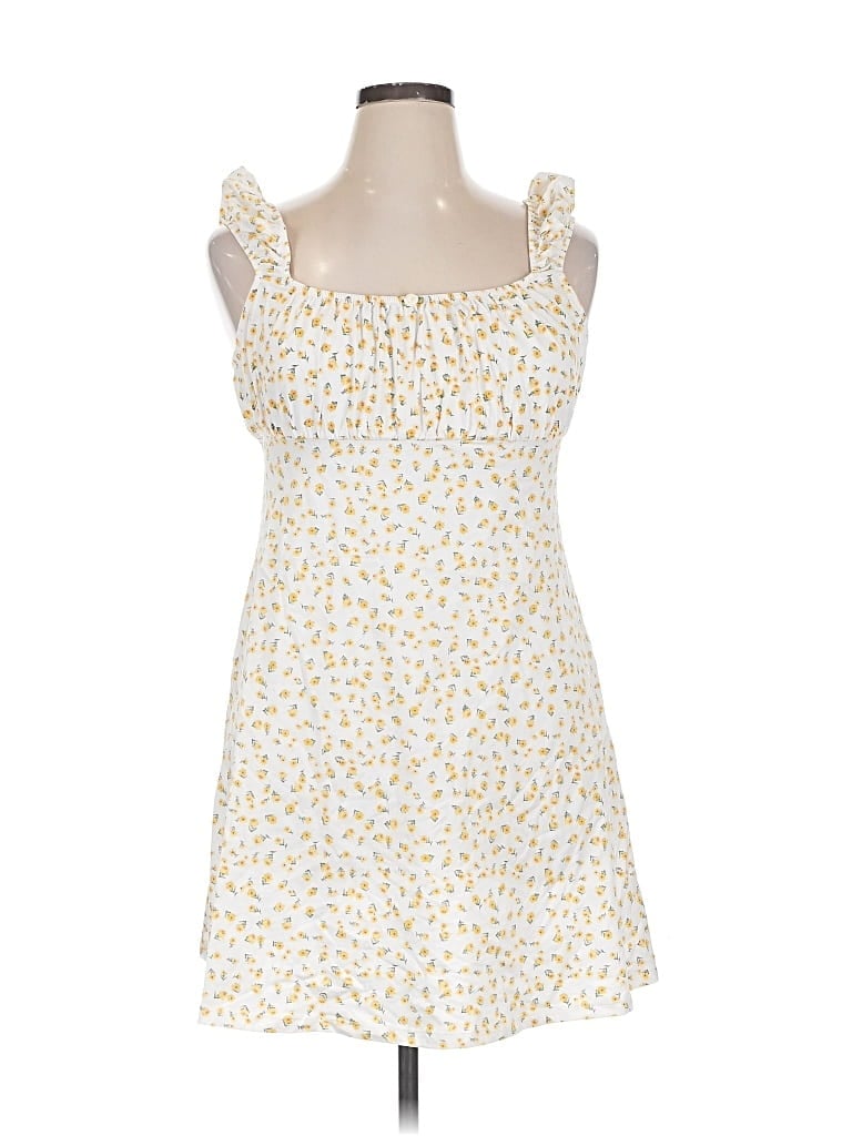 Pre-owned Sonoma Goods For Life Casual Dress In Yellow