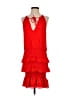 Parker Red Cocktail Dress Size S - photo 1