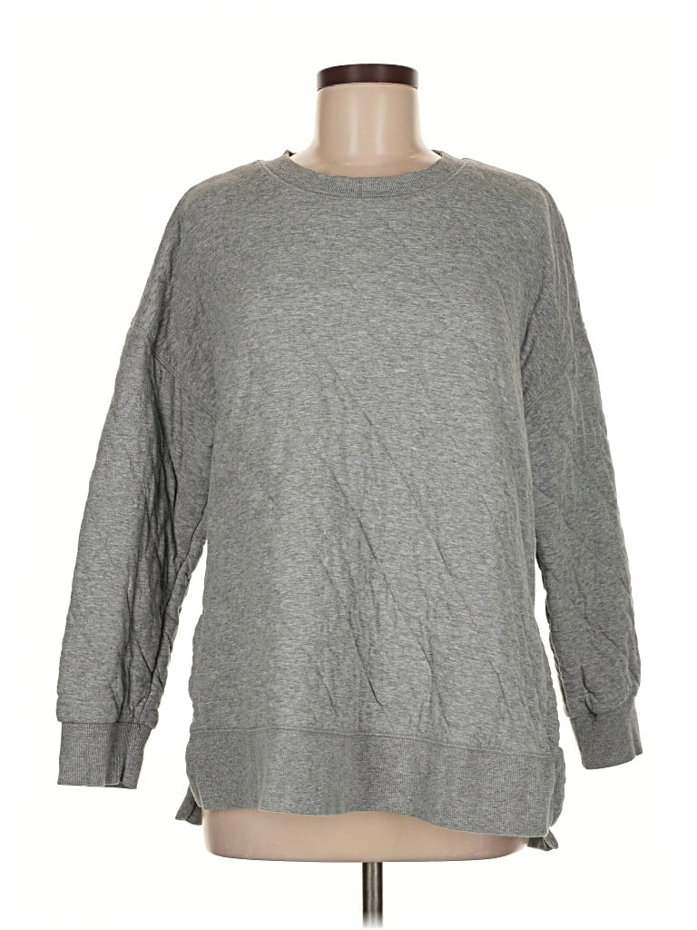 Pre-owned Old Navy Sweatshirt In Gray