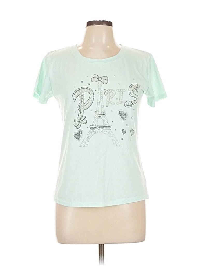 Pre-owned Assorted Brands Short Sleeve T-shirt In Green