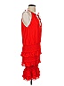 Parker Red Cocktail Dress Size S - photo 4