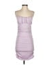 Shein Solid Purple Cocktail Dress Size 4 - photo 1