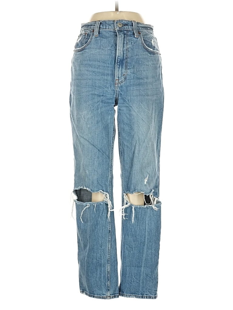 Pre-owned Abercrombie & Fitch Jeans In Blue