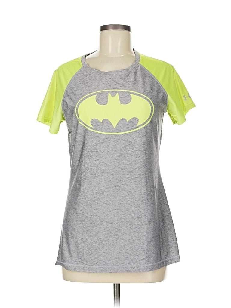 Pre-owned Under Armour Short Sleeve T-shirt In Gray