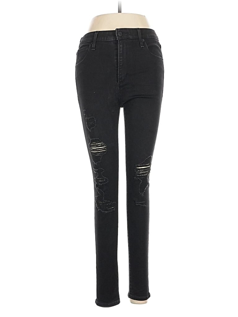 Pre-owned Abercrombie & Fitch Jeans In Black