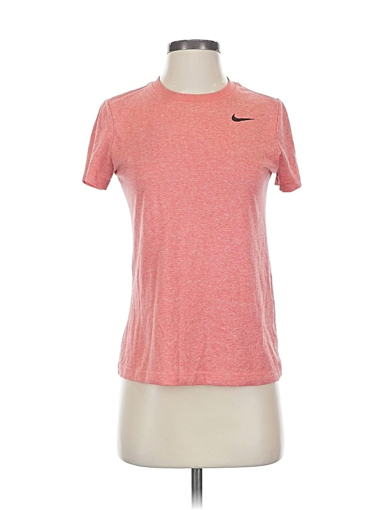 Pre-owned Nike Active T-shirt In Pink