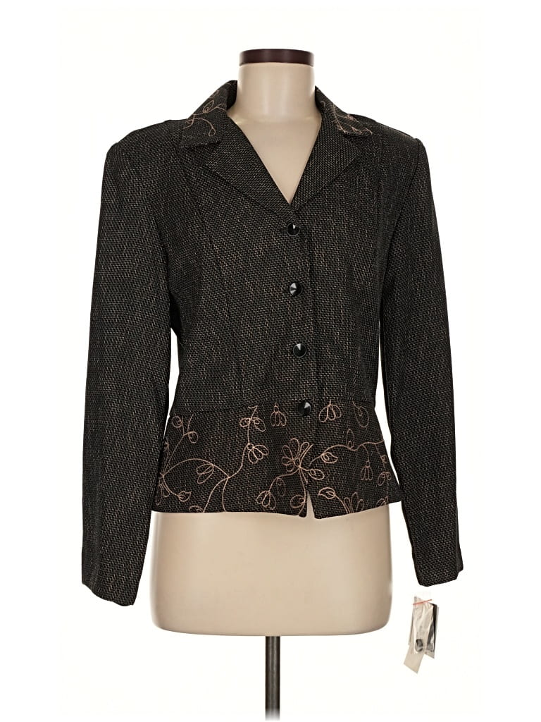 Pre-owned Sag Harbor Blazer Jacket In Brown