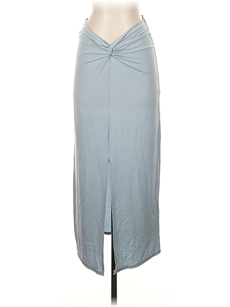 Pre-owned Reformation Casual Skirt In Gray