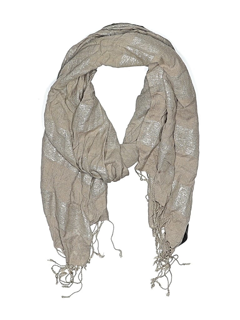 Pre-owned Accessorize Scarf In Brown