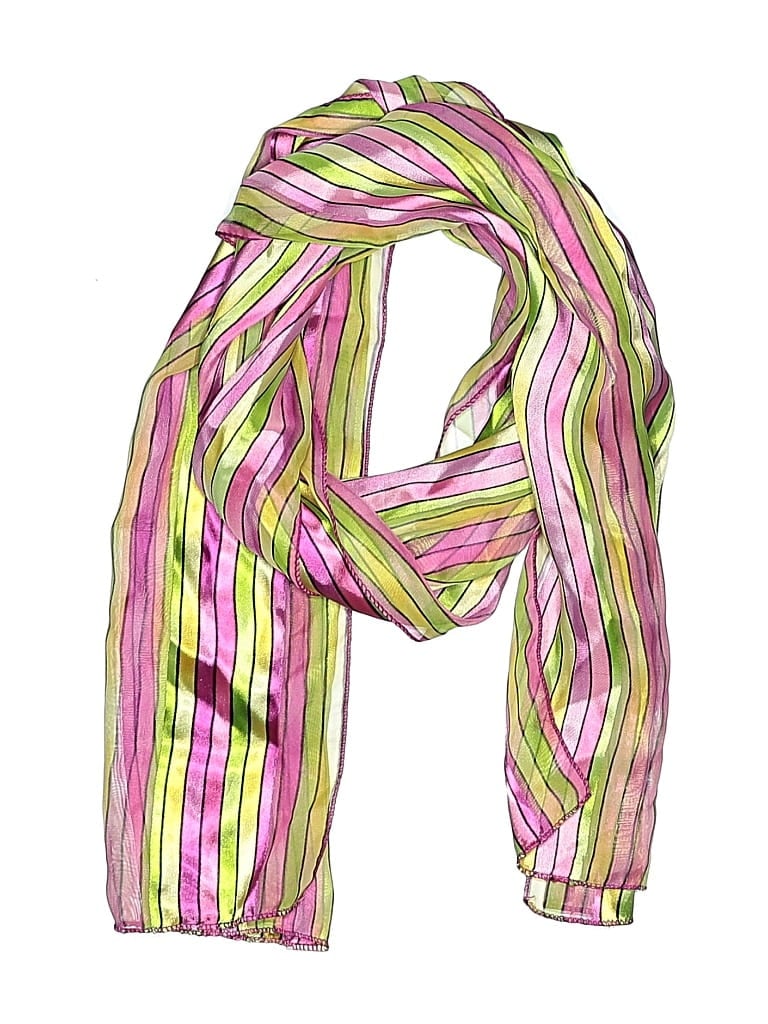 Pre-owned Unbranded Scarf In Pink