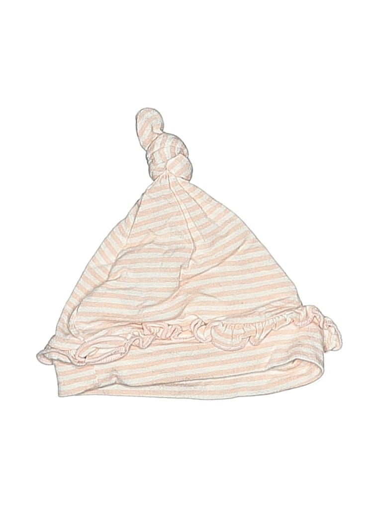 Pre-owned Angel Dear Babies' Beanie Hat In Pink