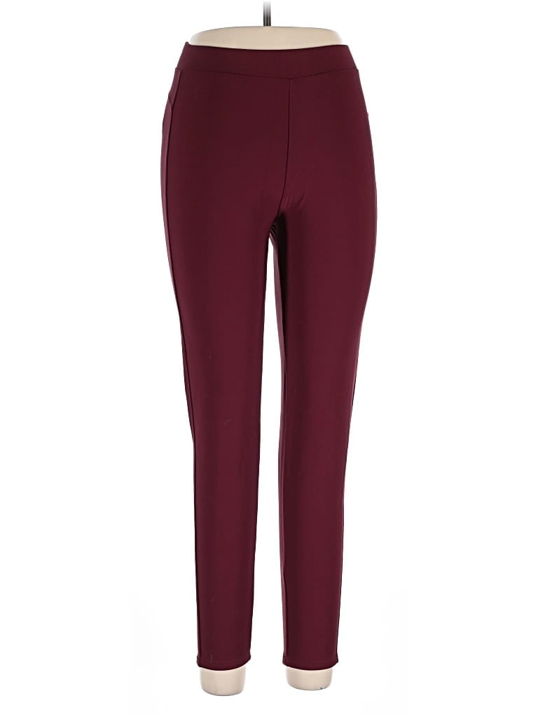 Pre-owned New Mix Usa Active Pants In Burgundy