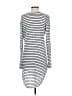 Benjamin Jay Stripes White Casual Dress Size S - photo 2