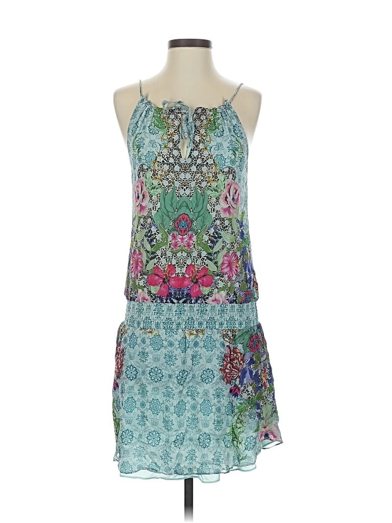 Pre-owned Hale Bob Casual Dress In Blue