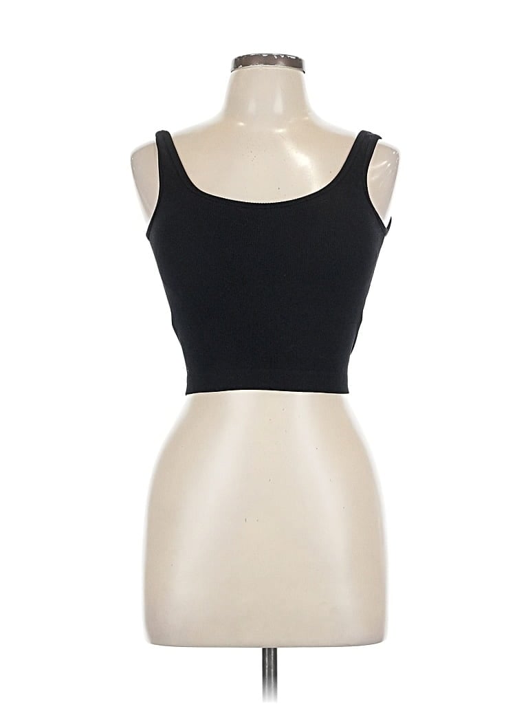 Pre-owned Pro-fit Tank Top Black Strapless Neckline Tops