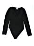 Topshop Black Bodysuit Size 10 - photo 1