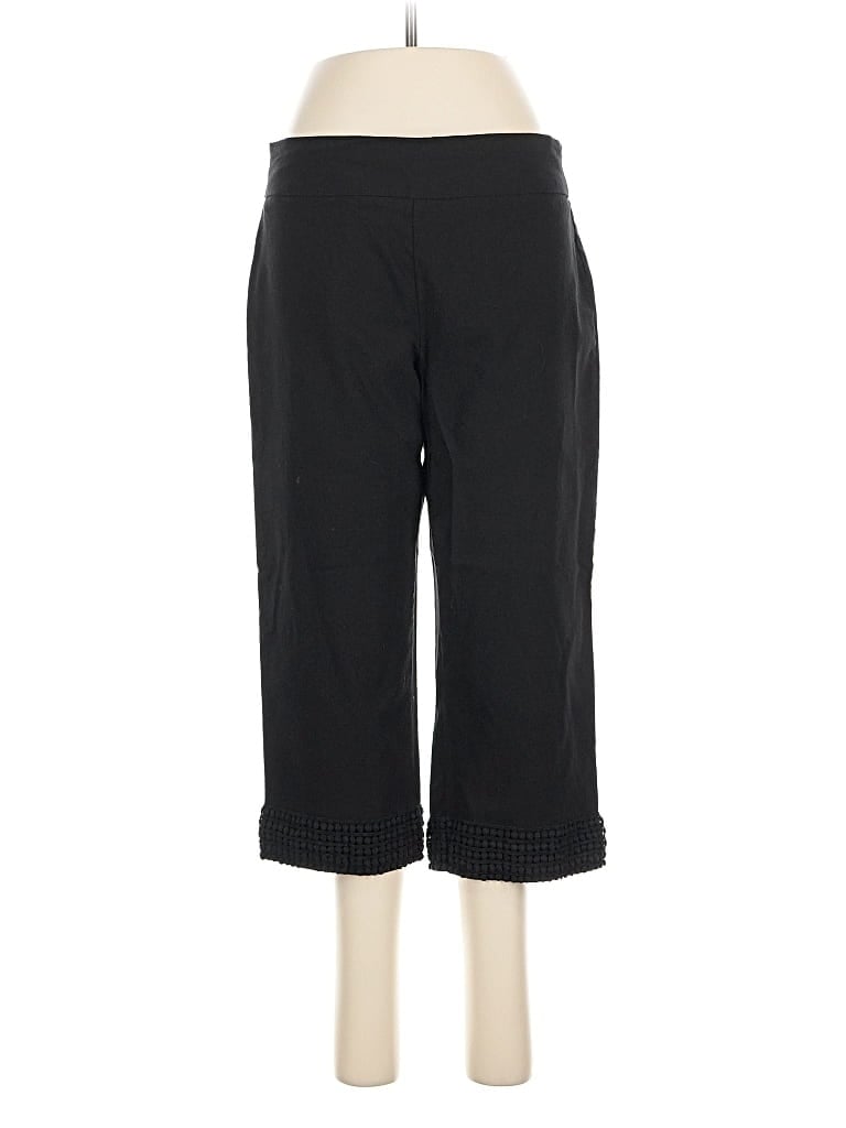 Pre-owned Dana Buchman Casual Pants In Black