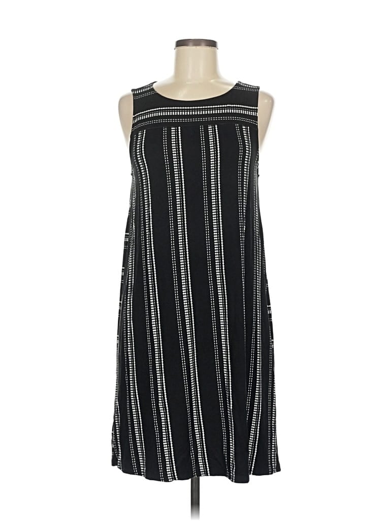 Pre-owned Ann Taylor Loft Outlet Casual Dress In Black