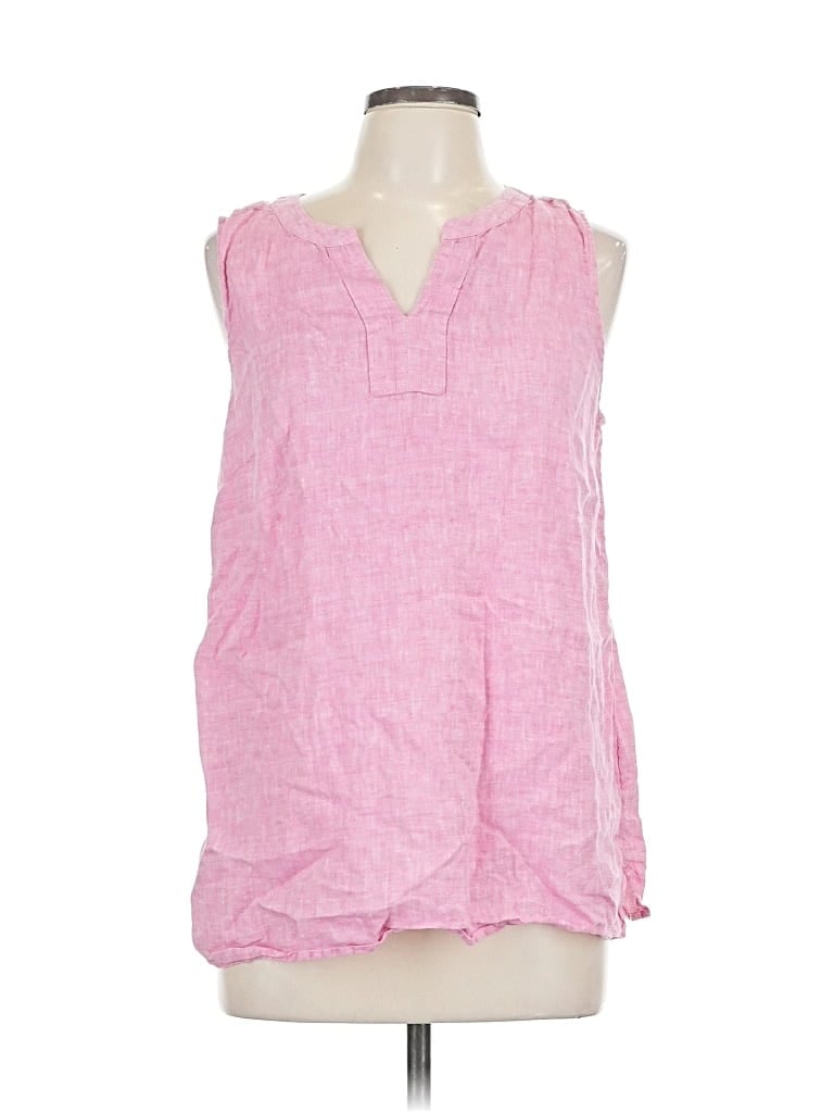 Pre-owned Talbots Sleeveless Blouse In Pink