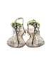 Sam Edelman Graphic Silver Gray Sandals Size 6 1/2 - photo 2