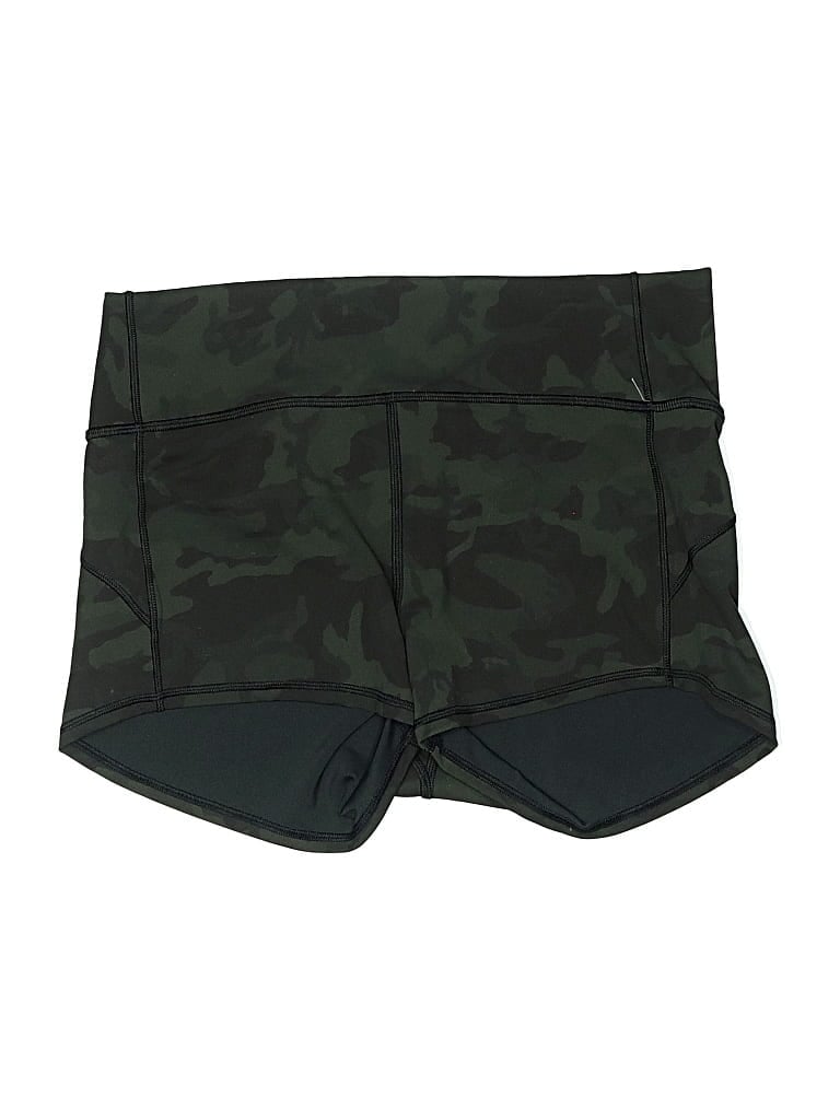 Pre-owned Lululemon Athletica Athletic Shorts In Green