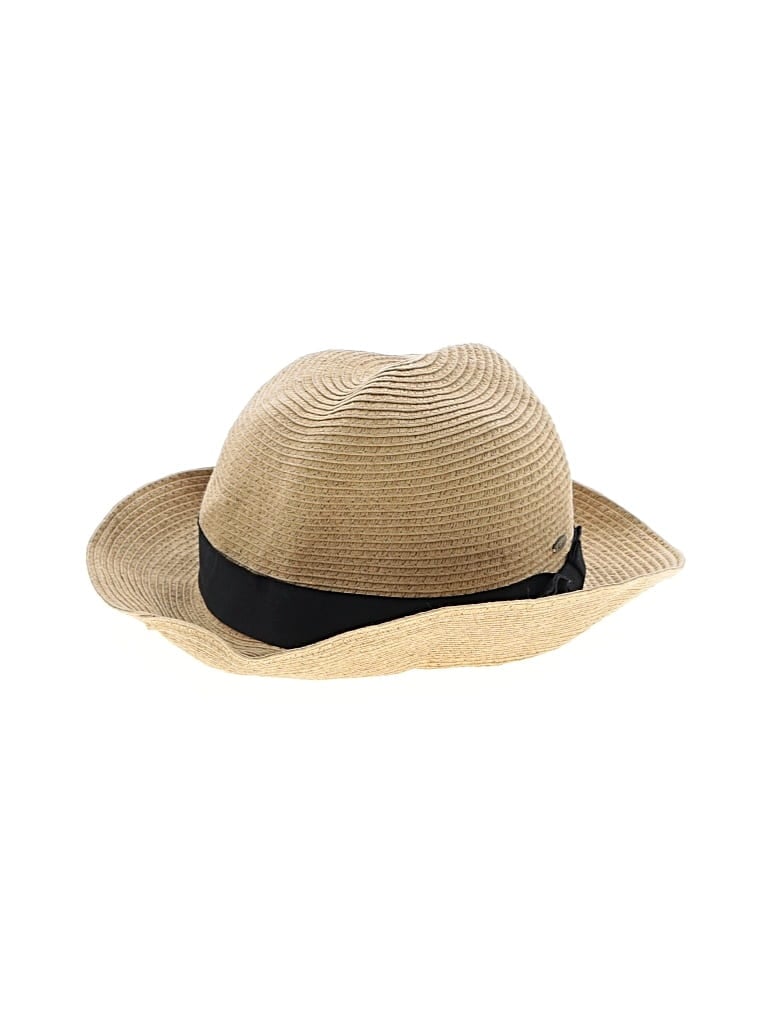 Pre-owned Scala Fedora In Brown