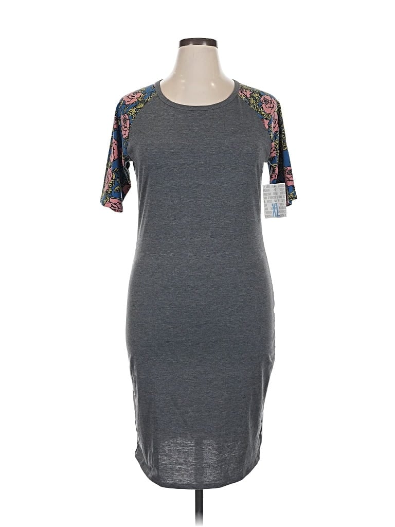 Lularoe Casual Dress In Gray