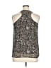 Marisa Christina 100% Polyester Silver Sleeveless Blouse Size XL - photo 2