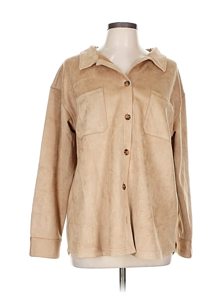 Pre-owned Berkley Jensen Coat In Brown