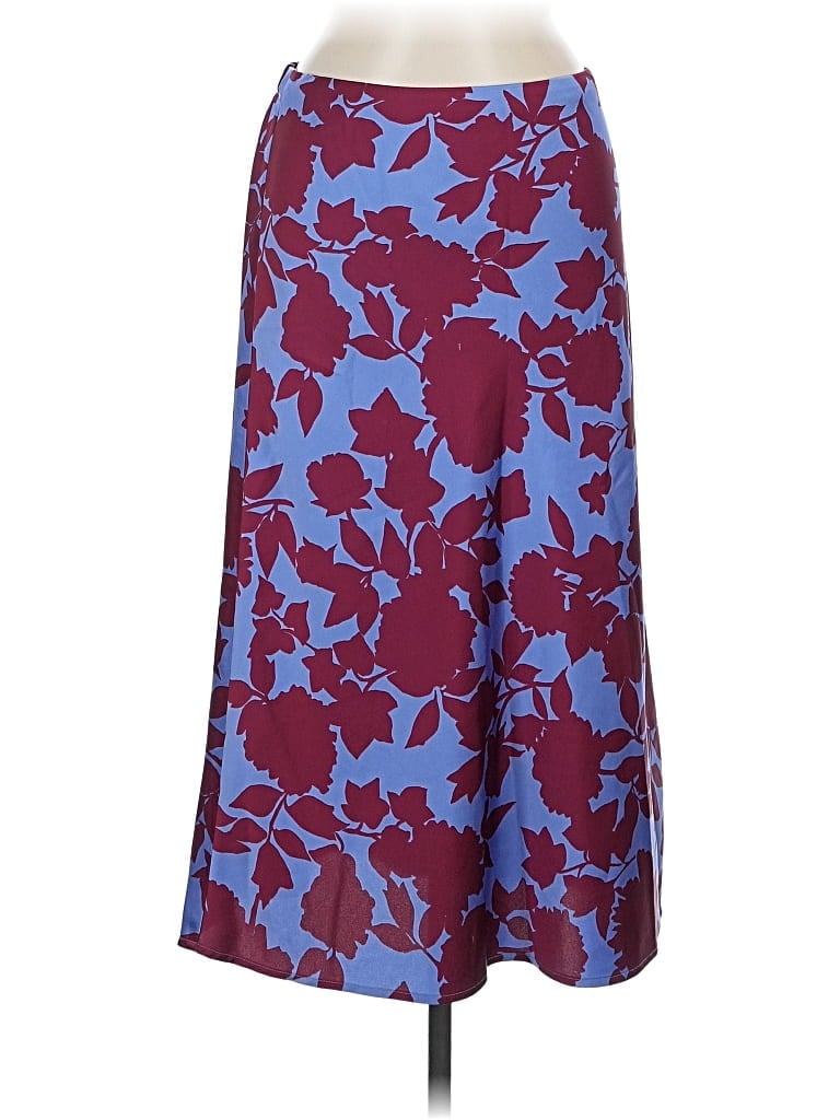 Pre-owned J.crew Factory Store Casual Skirt In Blue