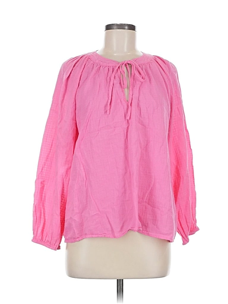 Pre-owned Dylan 3/4 Sleeve T-shirt In Pink