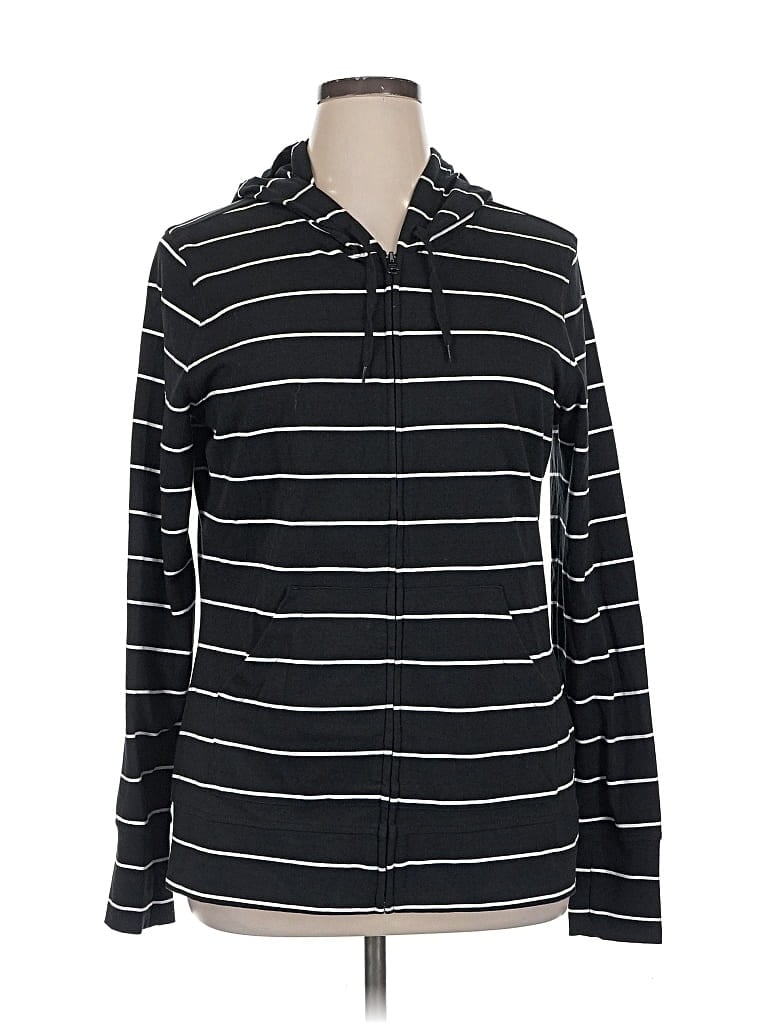 Pre-owned Gap Body Outlet Cardigan Sweater In Black